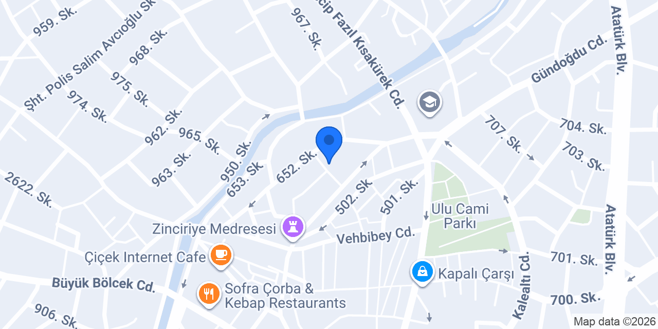 Avukat Çiğdem Akbulut Çökmez konumu