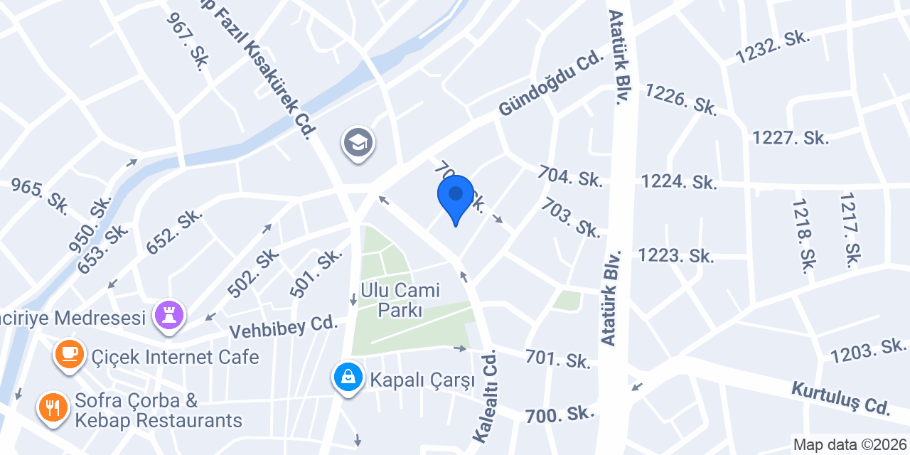 Deniz Optik konumu