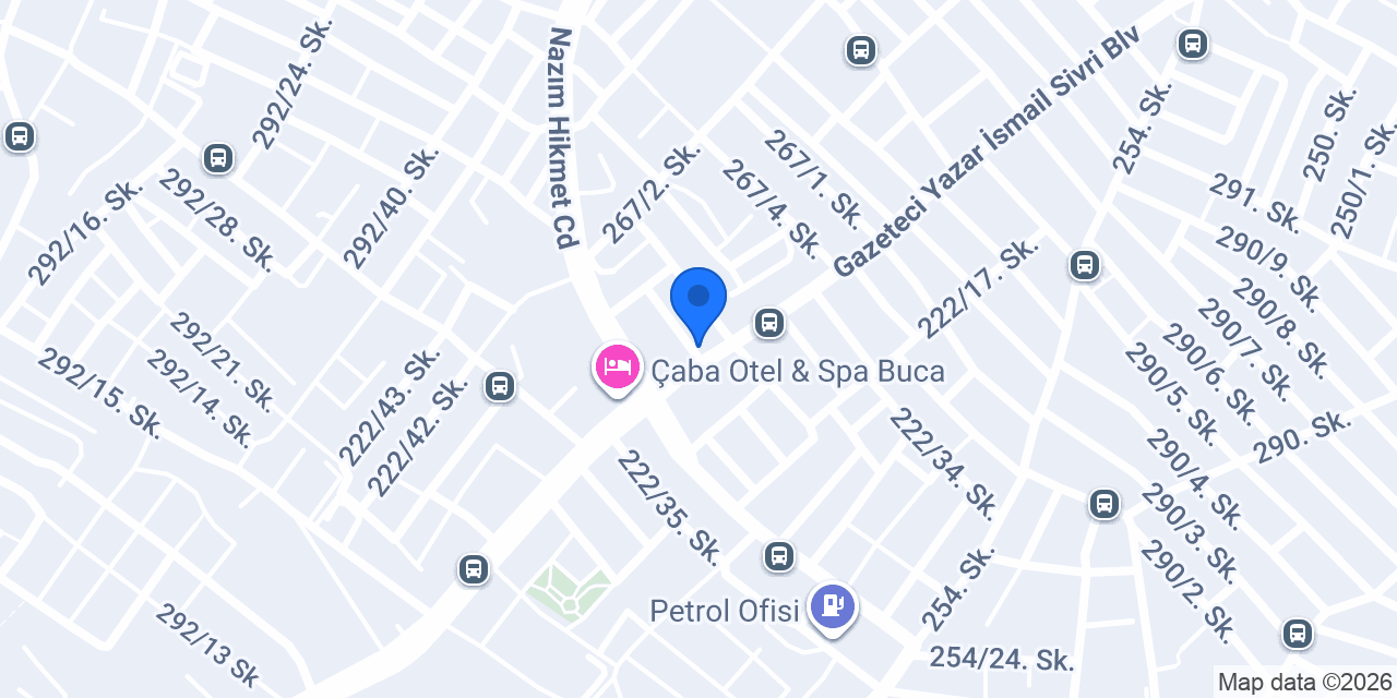 Bambi Yatak Buca konumu