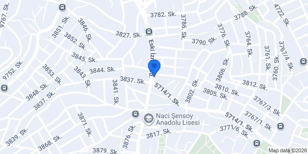 Almina Yapı Market konumu