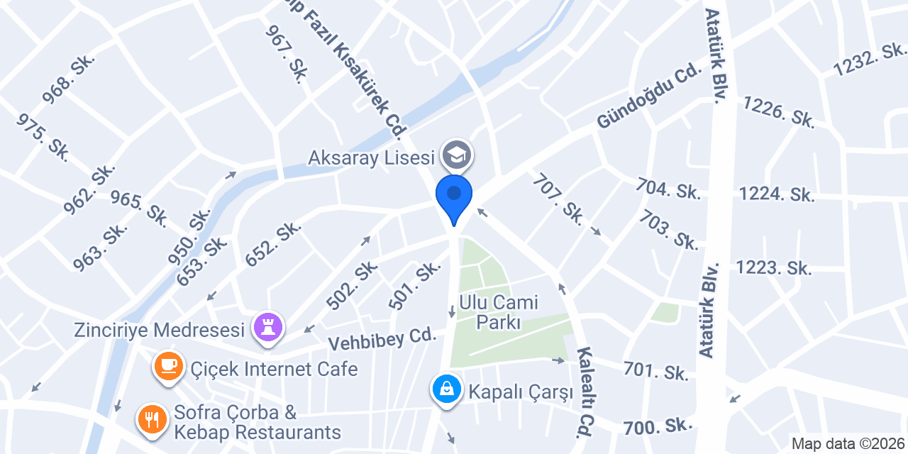 Saat Kulesi konumu