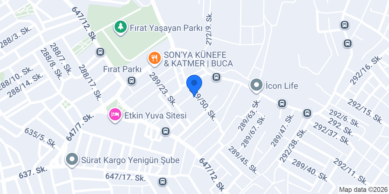 Çetinkaya Mobilya konumu