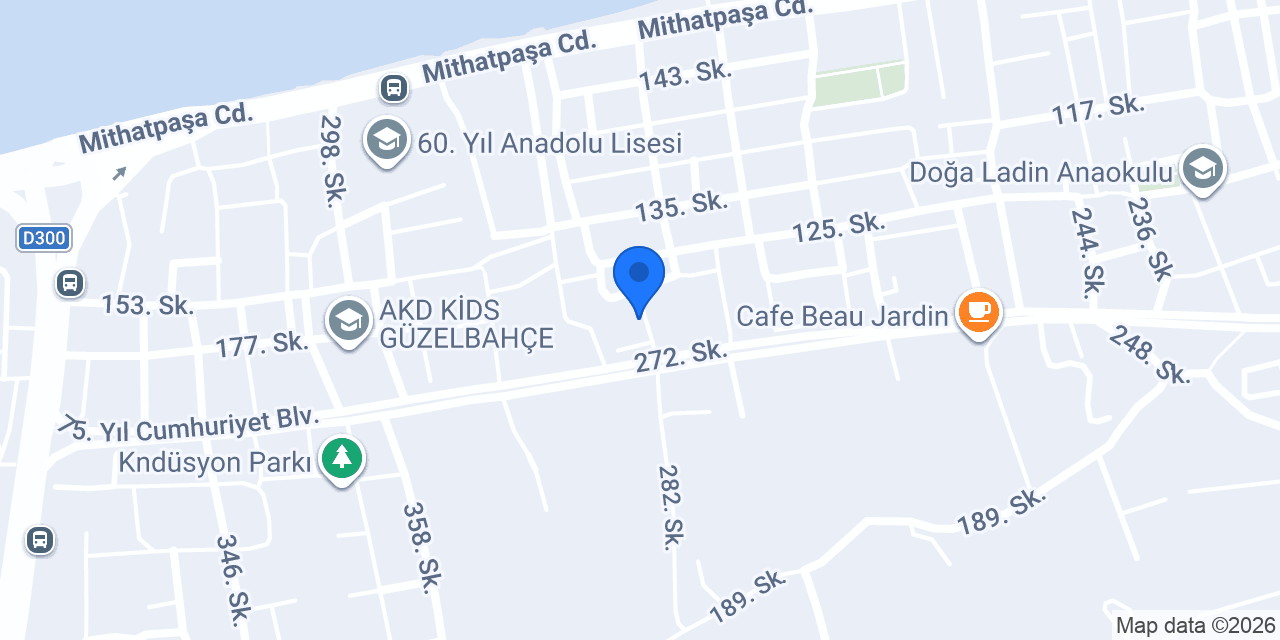 İzmir Frigo konumu