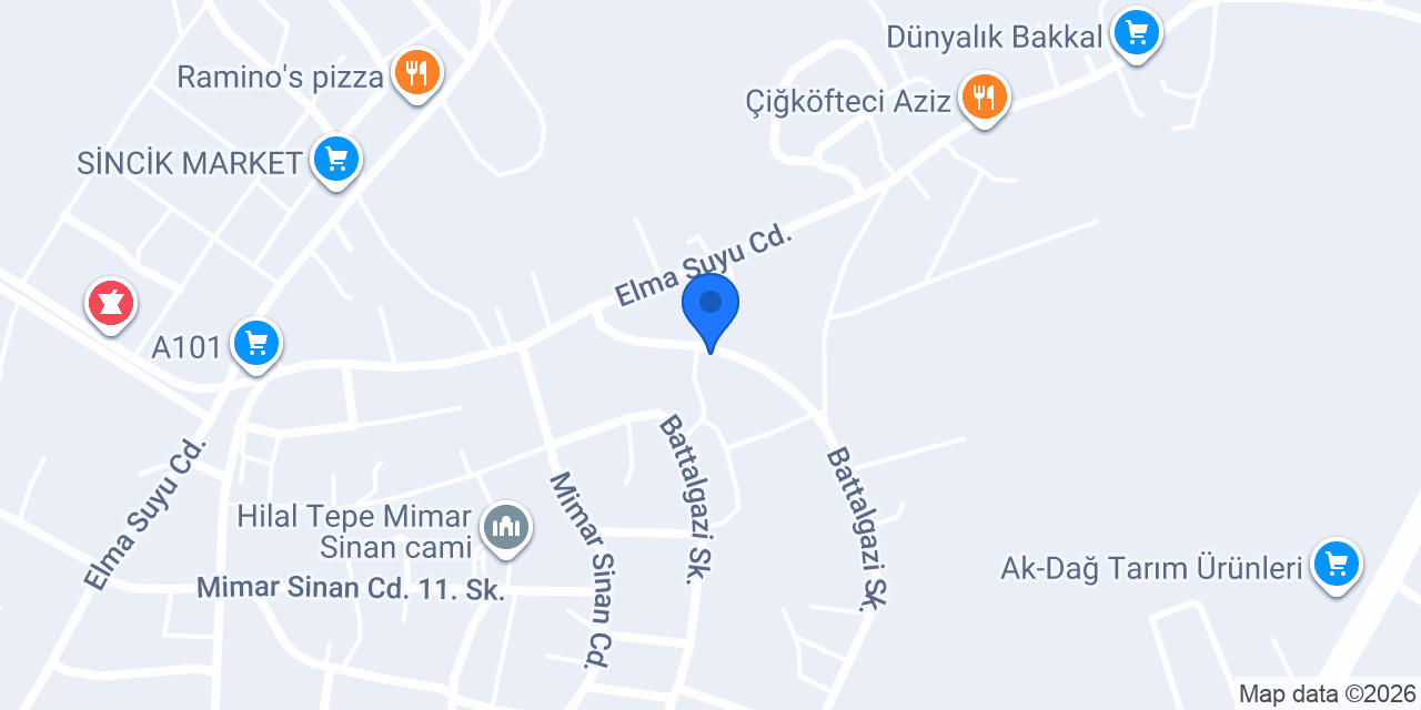 Avukat Tamer Kapıkıran konumu