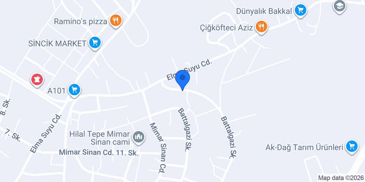 Muhabbet çayevi konumu