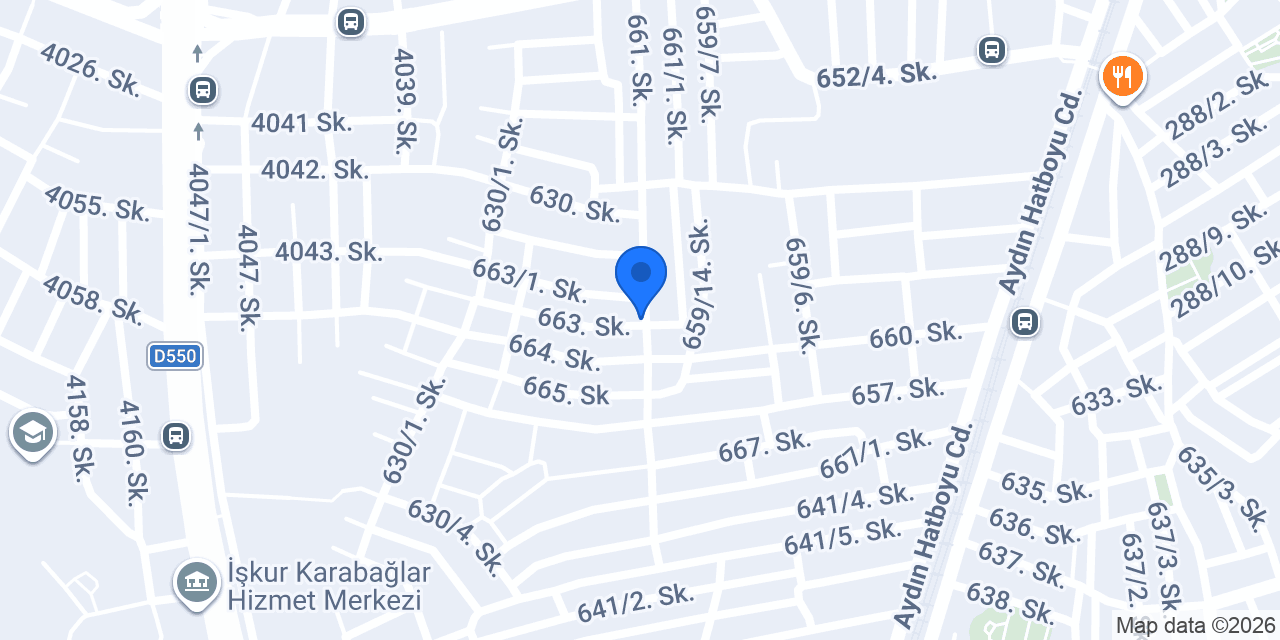 Üfeyra Mobilya konumu