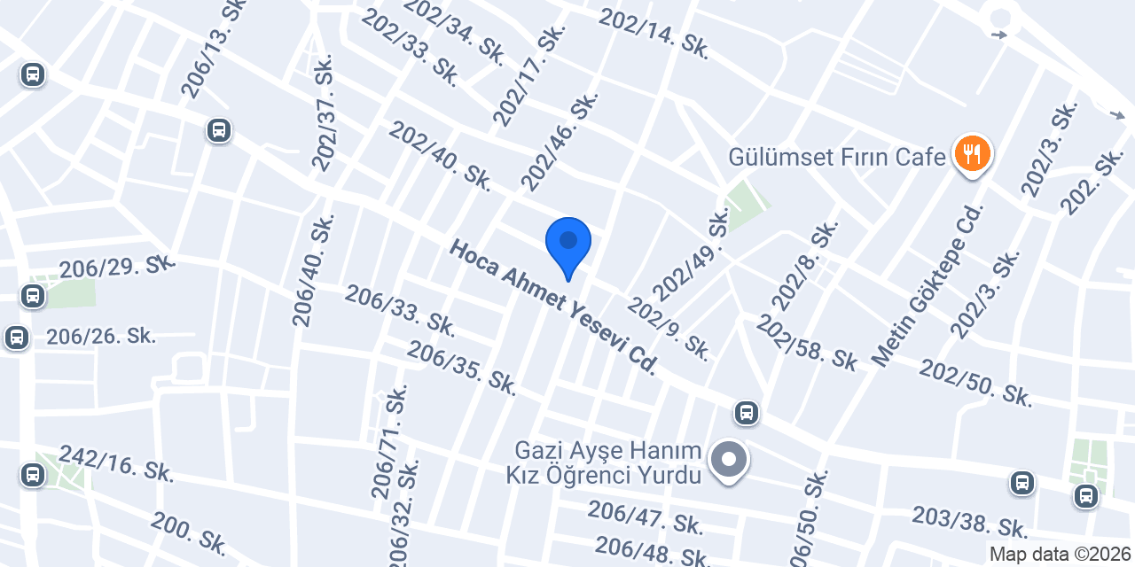 Özipek Çeyiz Bambi Mobilya konumu