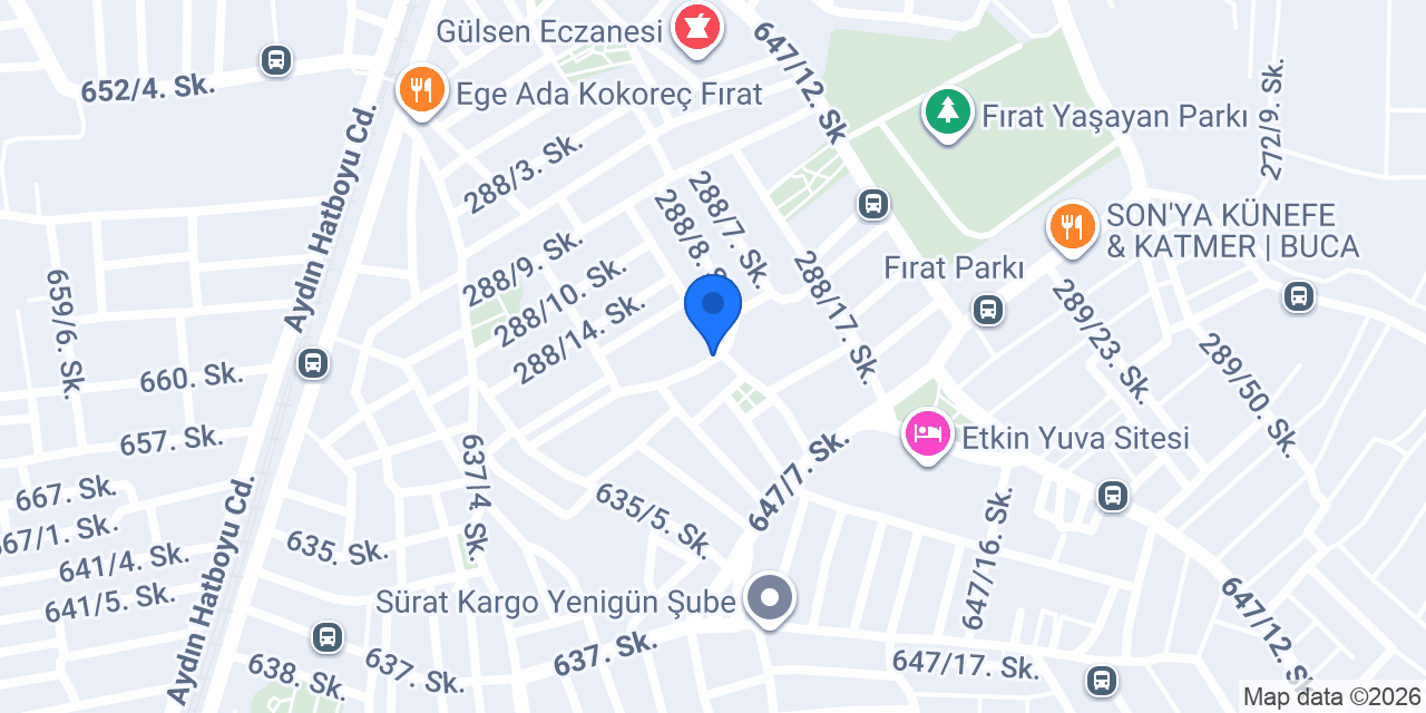Buca apartman temizliği konumu
