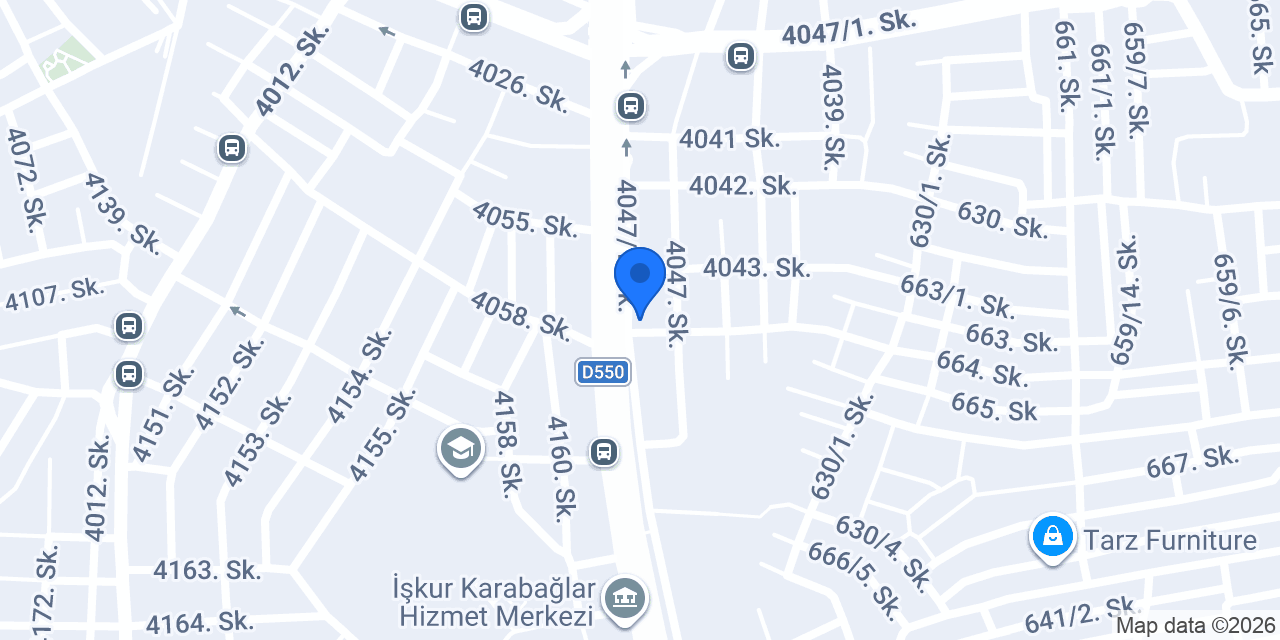 Halkbank Karabağlar Şubesi konumu