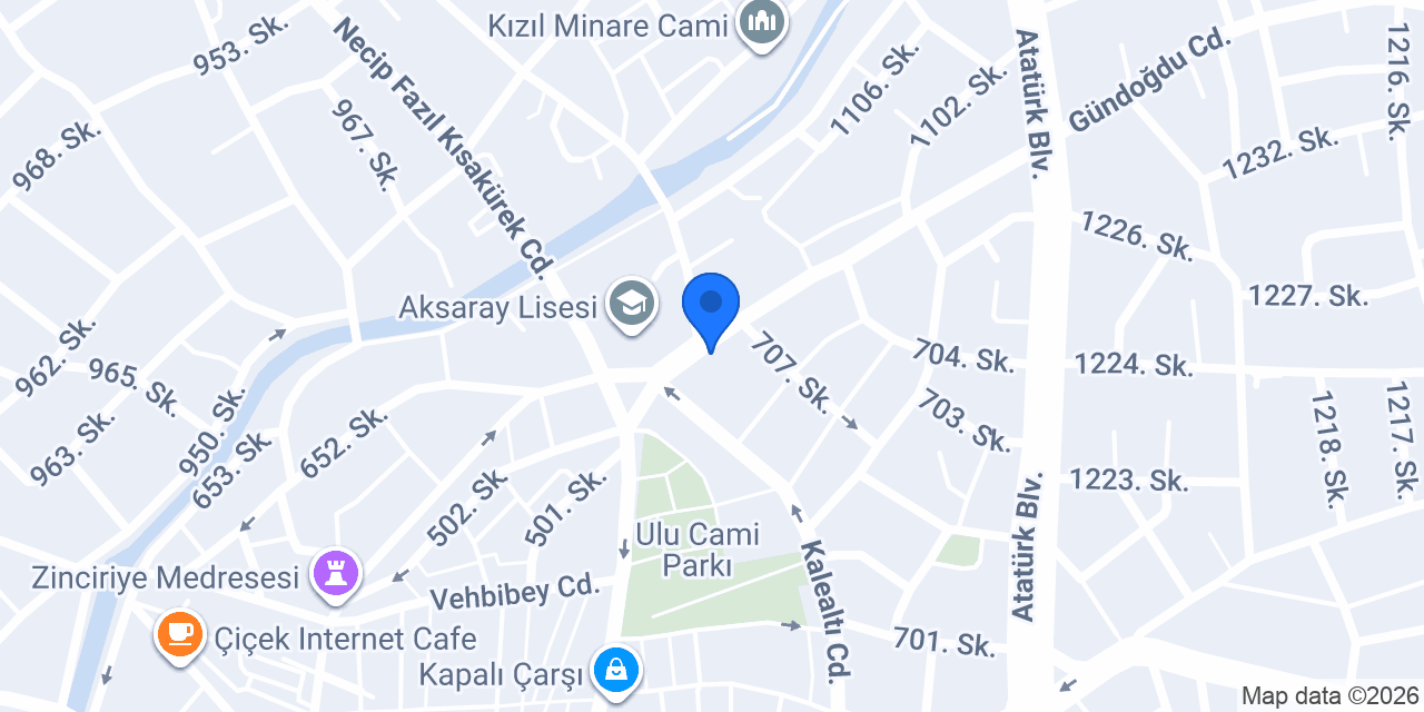 Arif Meydan Eczanesi konumu