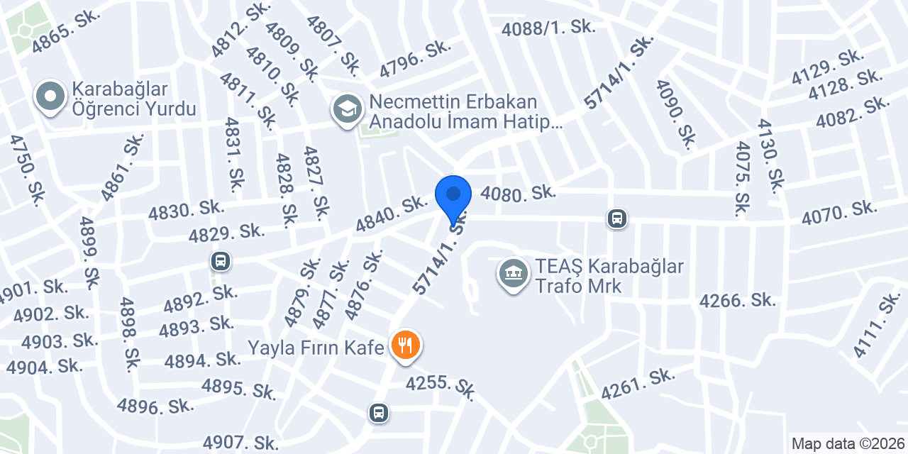 Köşe Market & Tekel konumu