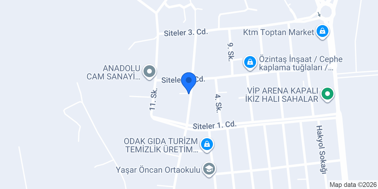 Çınarlar Beton konumu