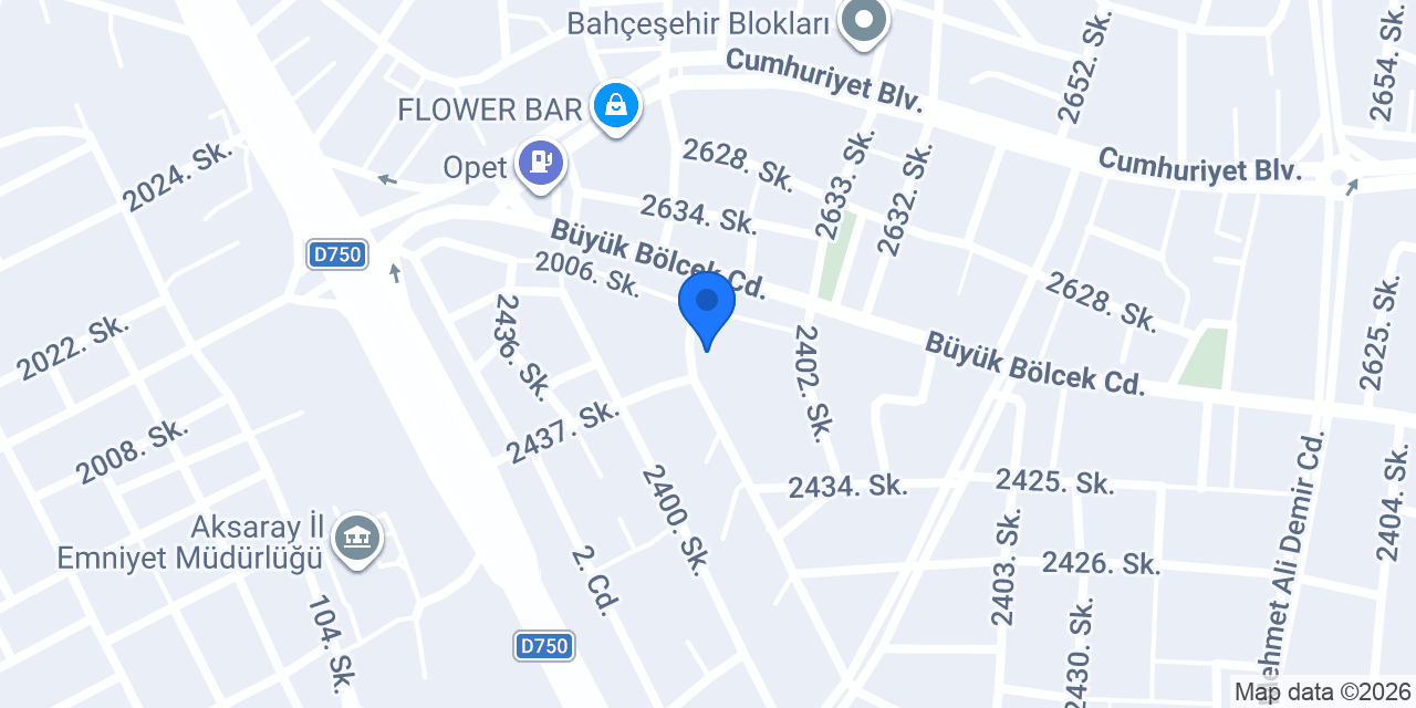 İlker Tuhafiye-Terzi konumu