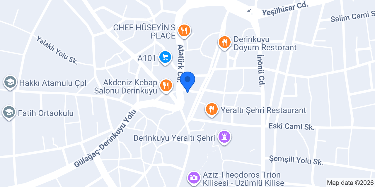 Özkutaş ticaret konumu