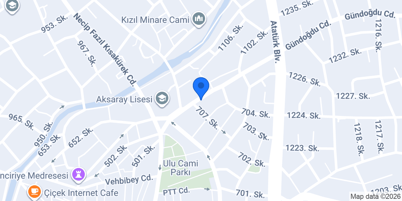 AGORA TÜTÜN VE ALKOLLÜ İÇECEKLER AKSARAY(ALO PAKET) konumu