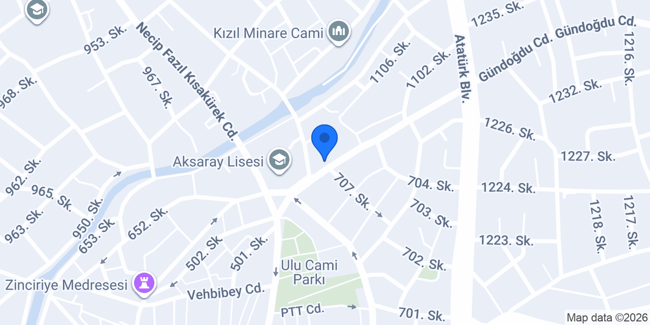 AKDEMİR OPTİK konumu