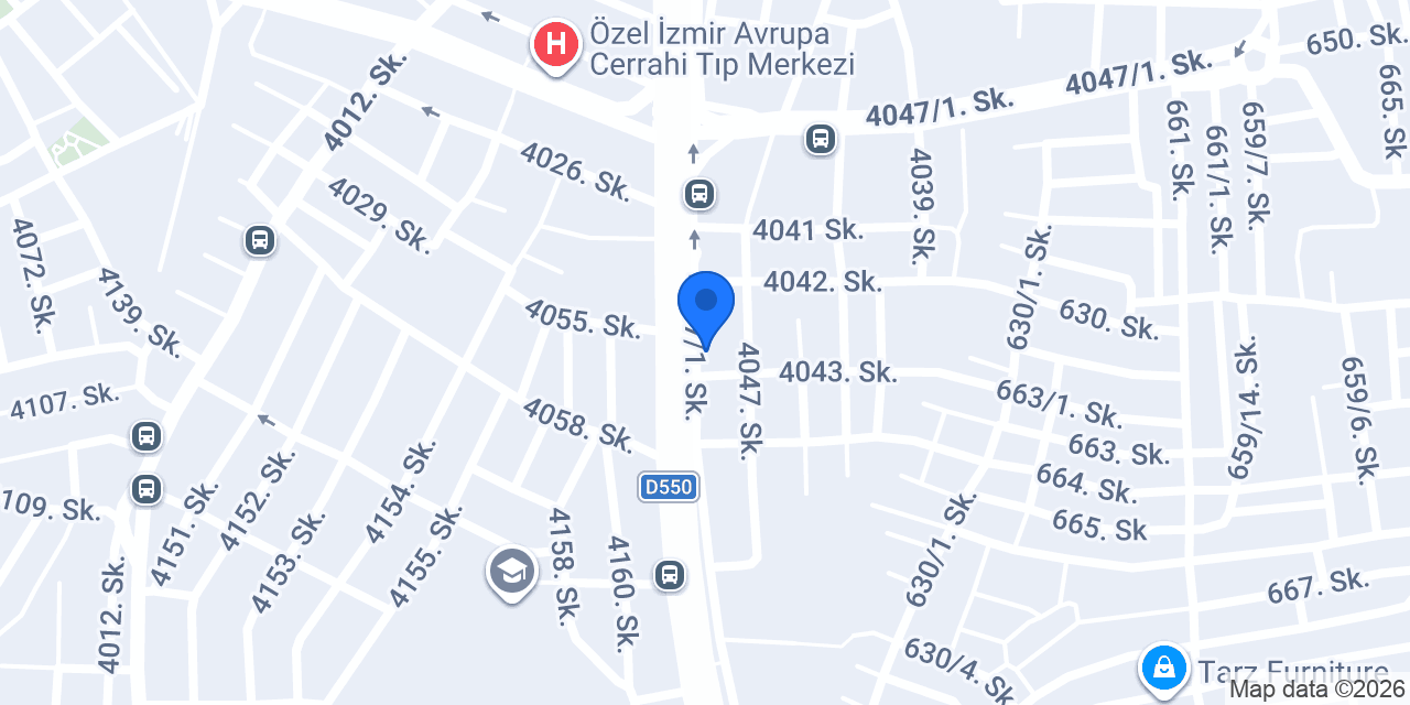 Şekerbank Karabağlar Şubesi konumu