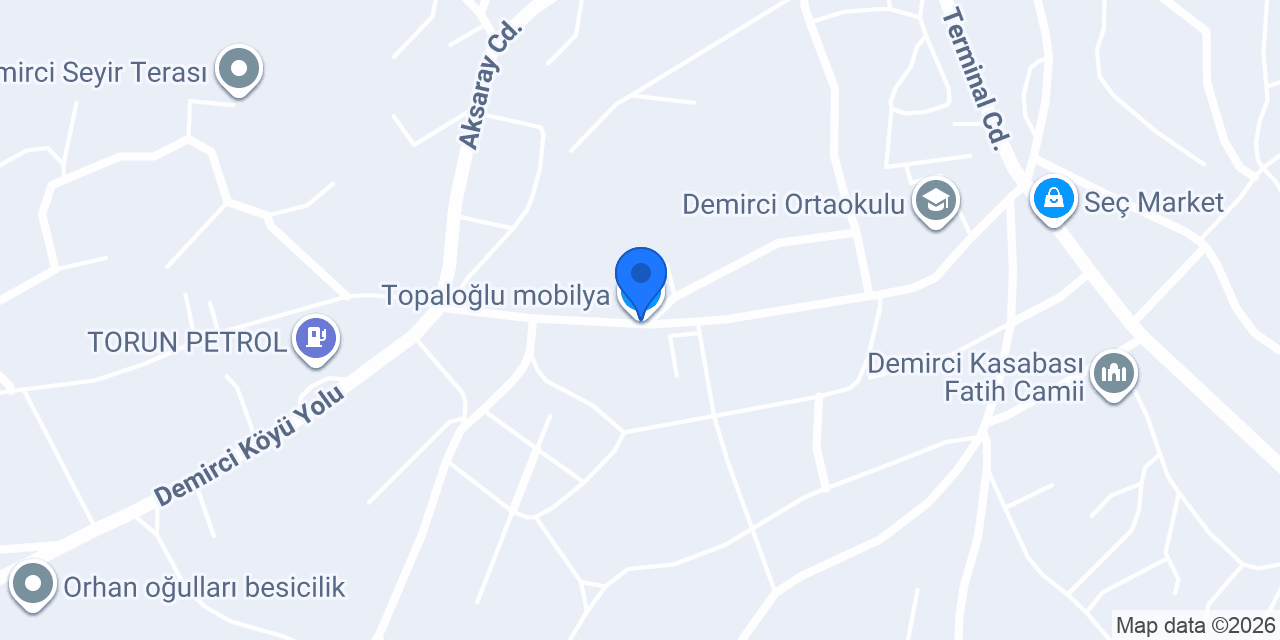 Topaloğlu mobilya konumu