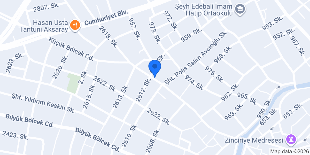 Fizyoterapist Muhammed Buğra Baysal konumu