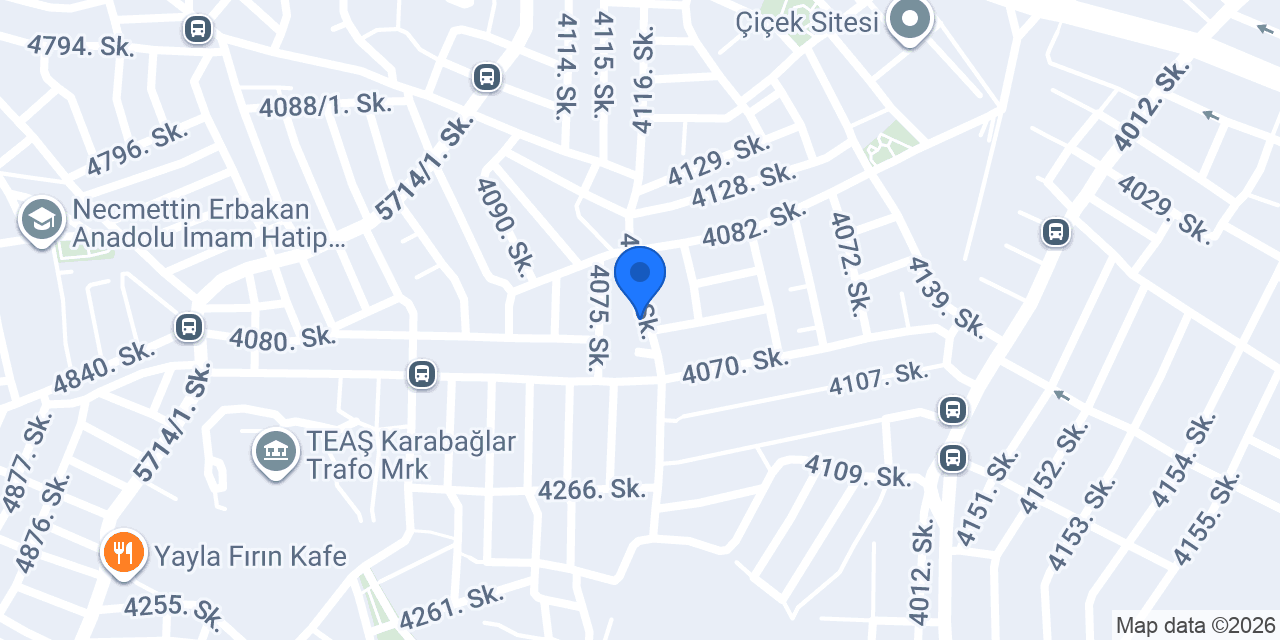 Birgül Emlak İnşaat konumu