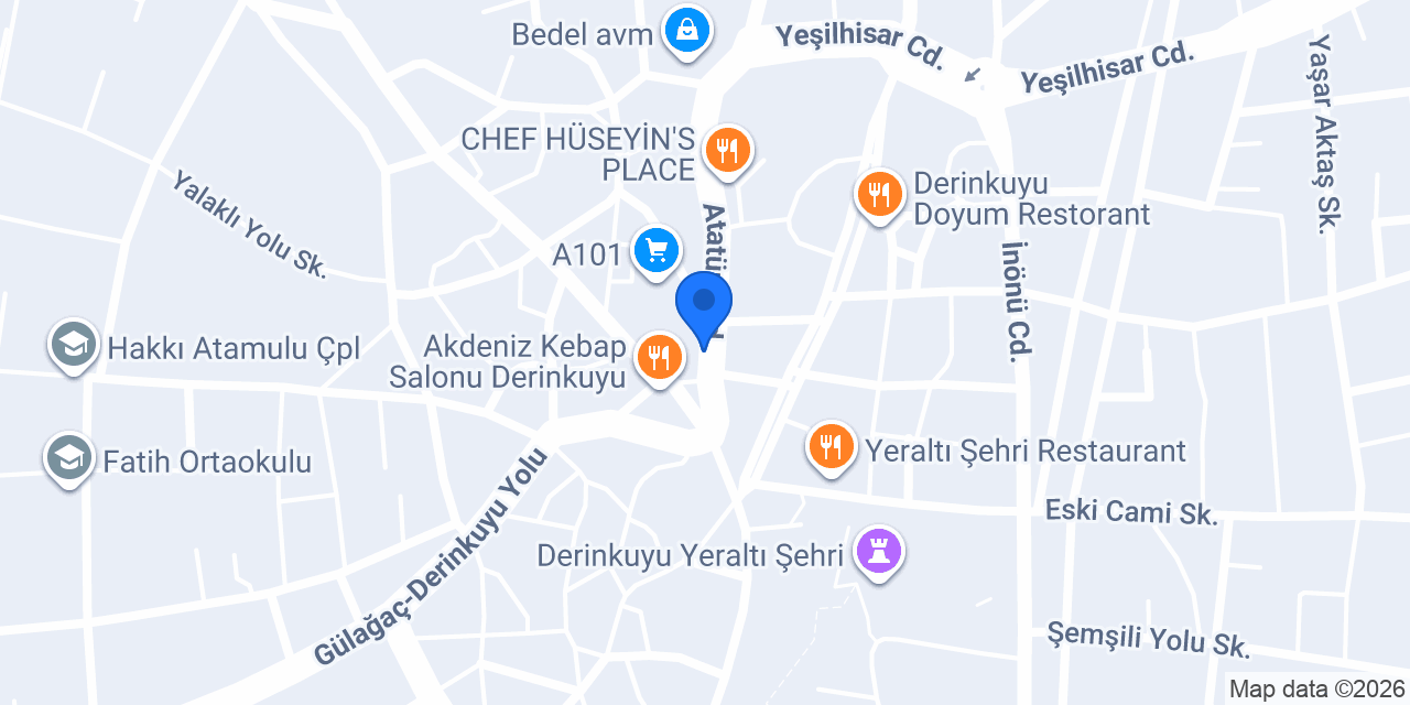 Severse Döner konumu