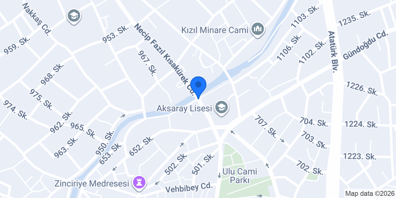Melendiz İnşaat konumu