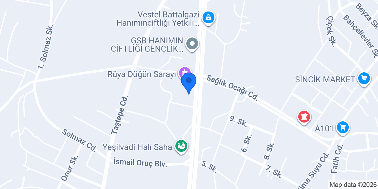 ÜNLÜ GIDA konumu