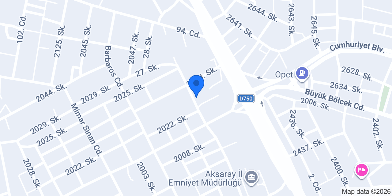 AKSARAY SİGORTA konumu