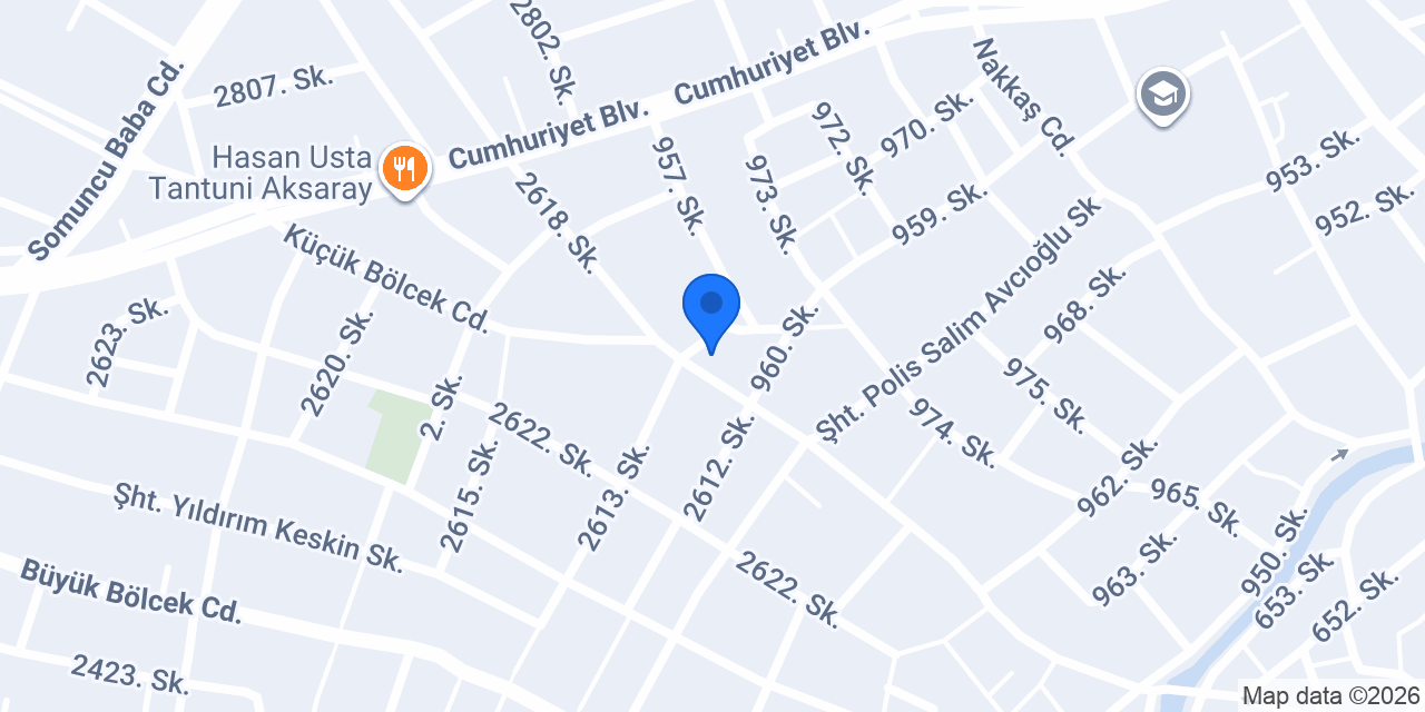 MWO Yaşam Merkezi konumu