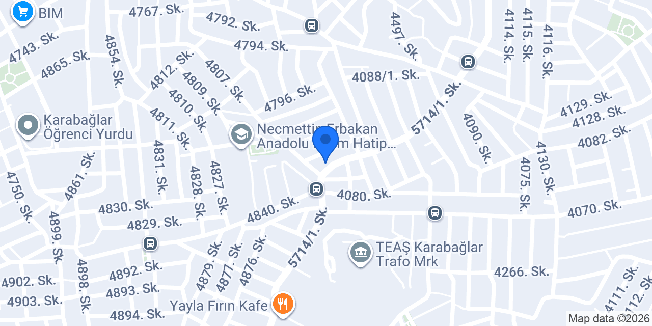 Tuana Duşakabin konumu