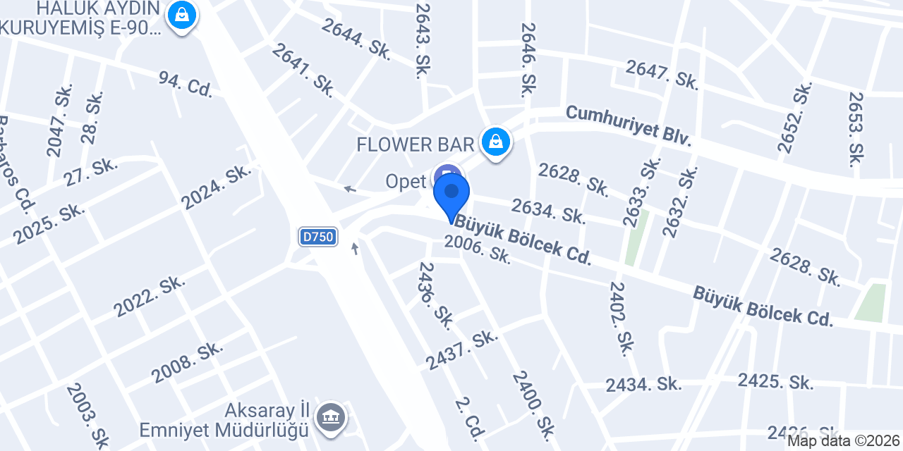 Sürat Kargo Ihlara Şube konumu