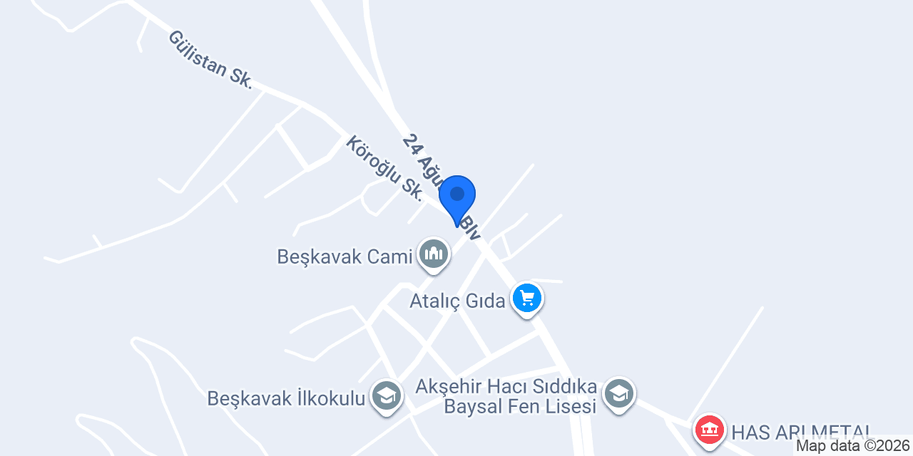 AKYURT ERKEK KUAFÖRÜ konumu