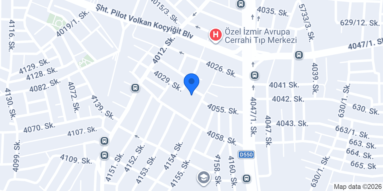 Zeyni Hanım Ortaokulu konumu