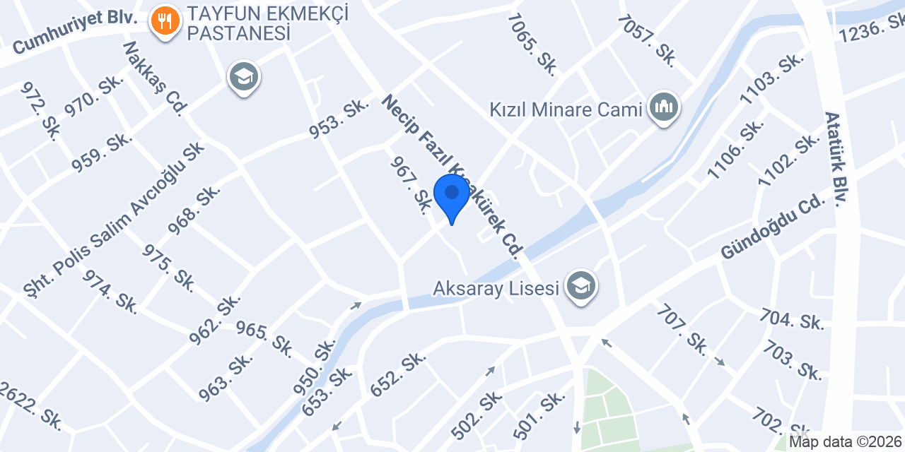 Çayan Akademi Ağız ve Diş Sağlığı Polikliniği konumu