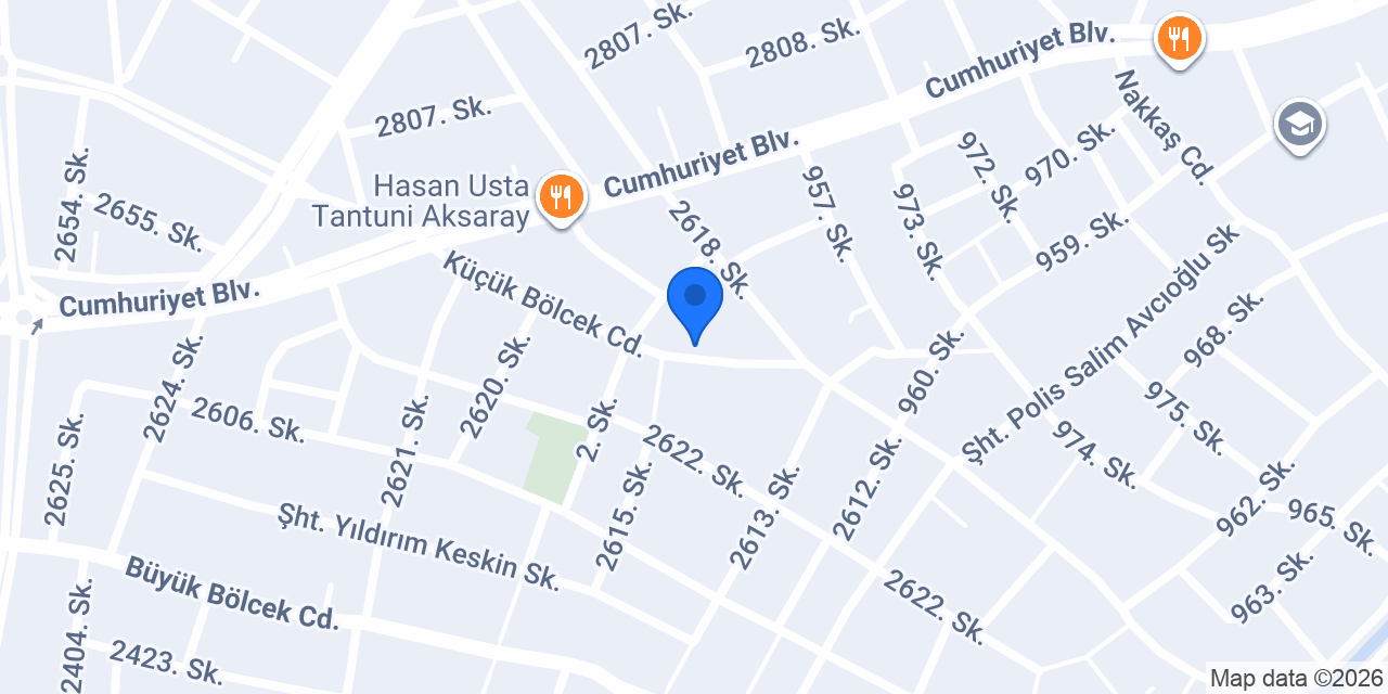 Osman Koçak İnşaat konumu
