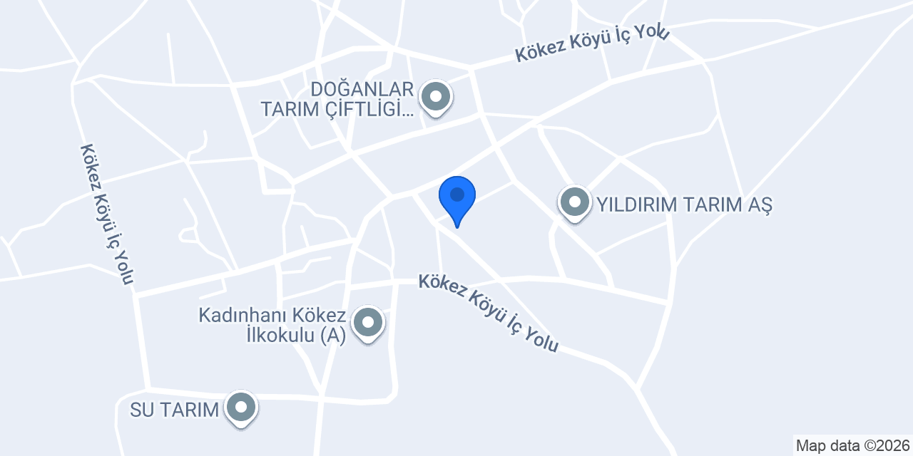 Kökez Köyü Muhtarlığı konumu