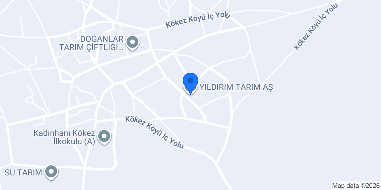 YILDIRIM TARIM AŞ konumu