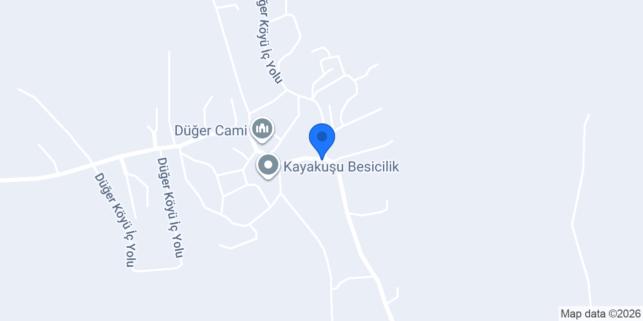 Düğer Köyü Muhtarlığı konumu