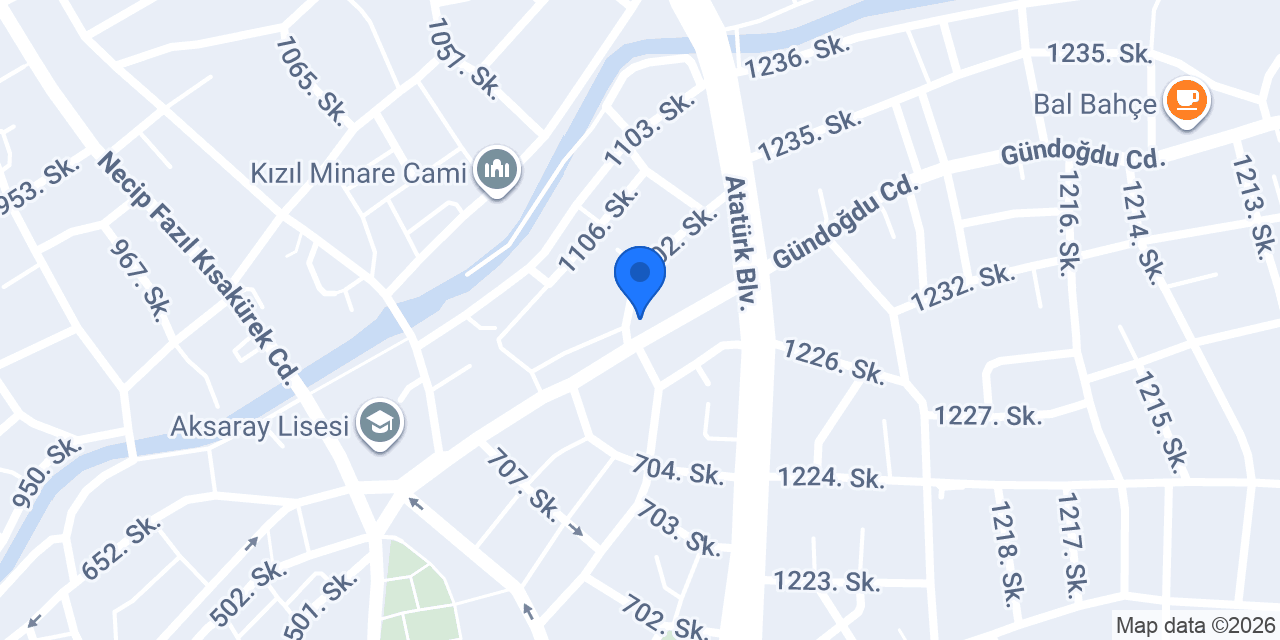 LİXS Rent a Car | Aksaray Arac Kiralama | Aksaray Oto Kiralama konumu