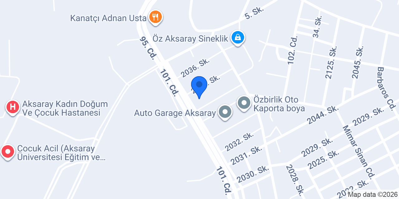 ALI auto Collision konumu