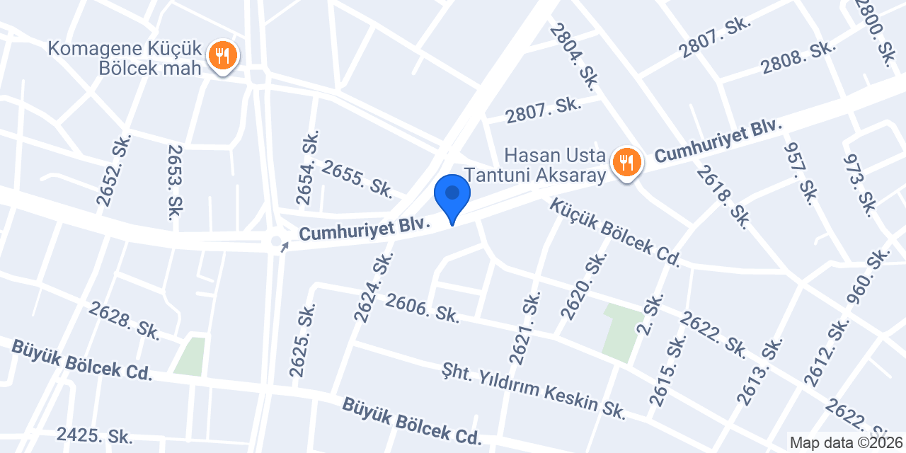 Aksaray dondurma konumu