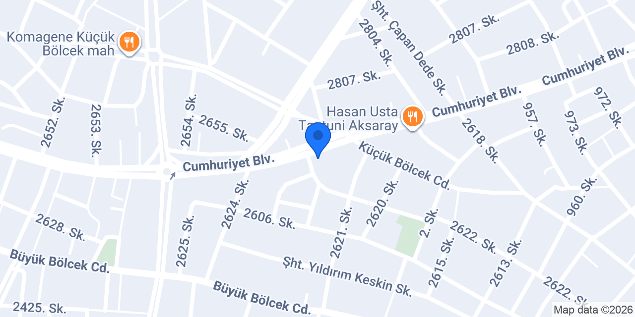 Budget Aksaray konumu