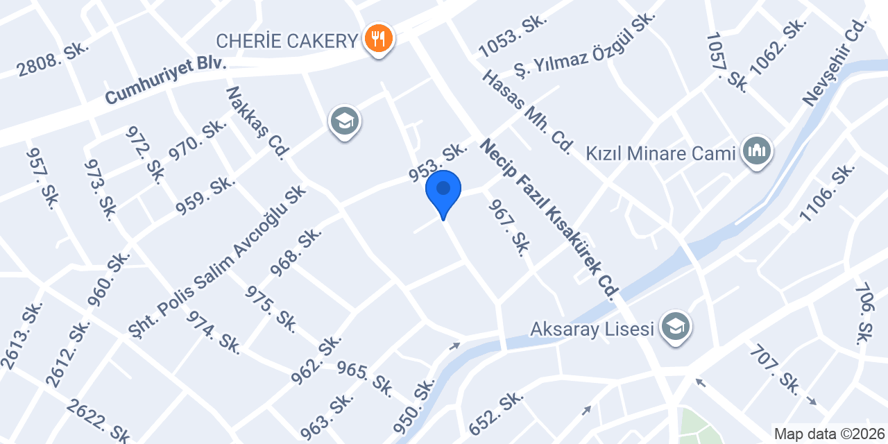 Ahsen mini market konumu