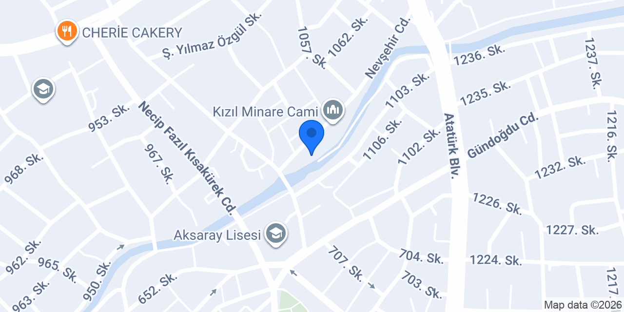 İsot King ÇiğKöfte Aksaray konumu