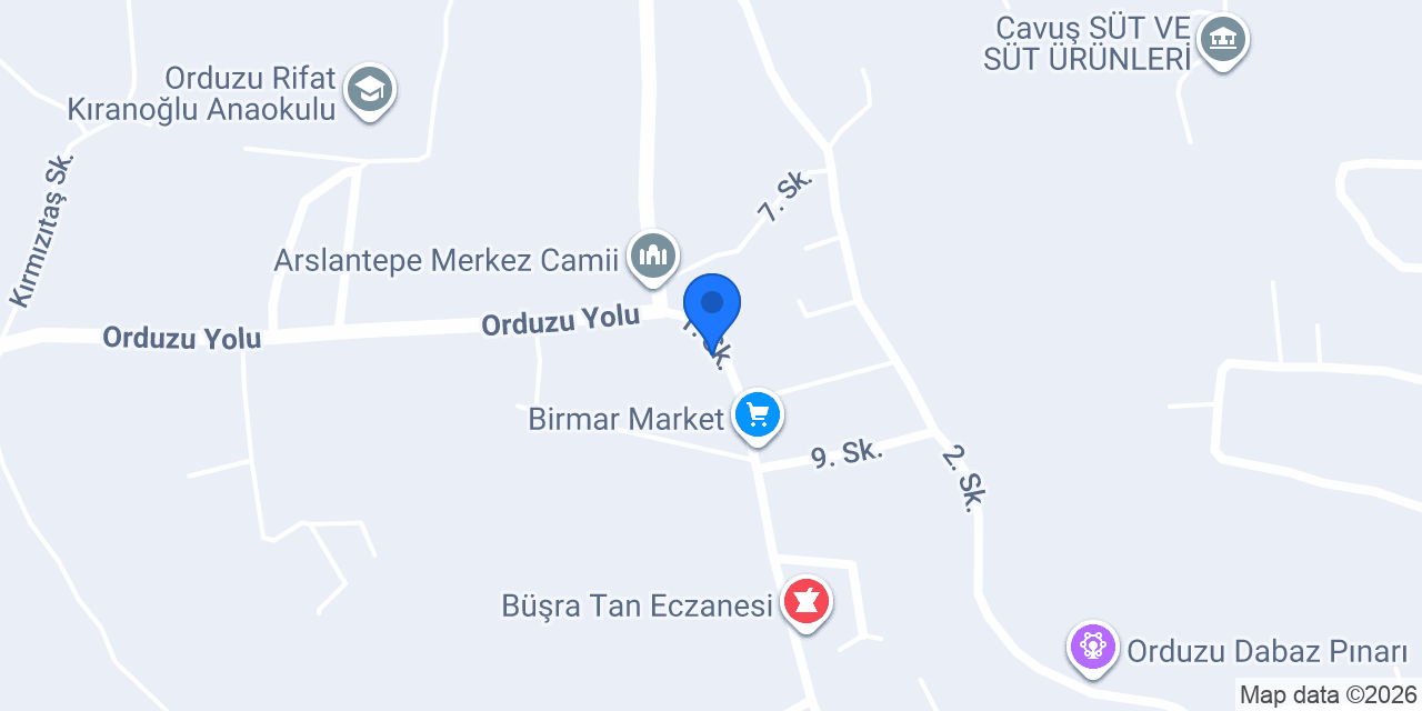 Aslantepe Pide Firuni konumu
