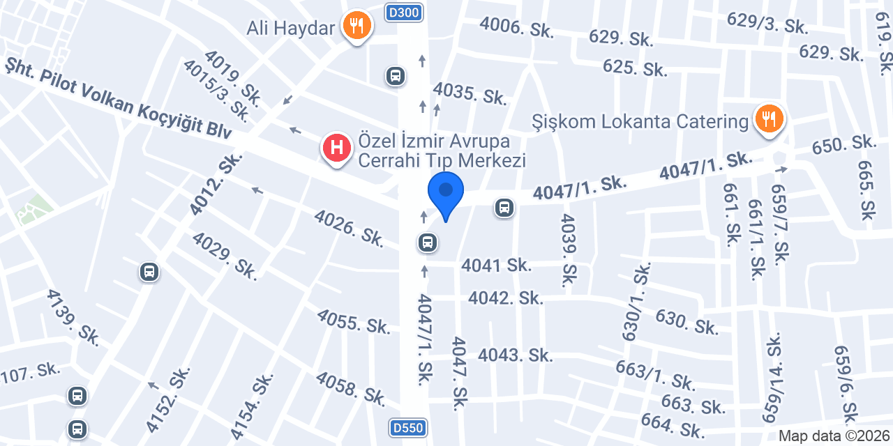 Modalife Karabağlar Plaza konumu