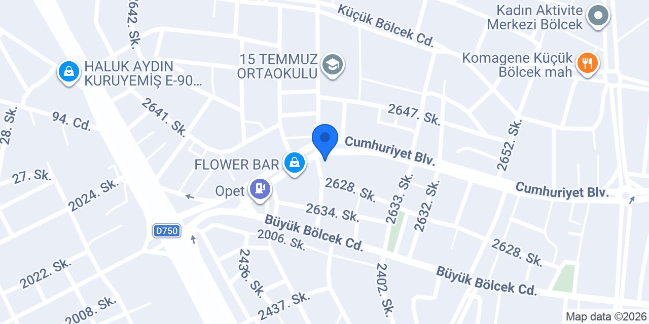 Lova Yatak Aksaray konumu