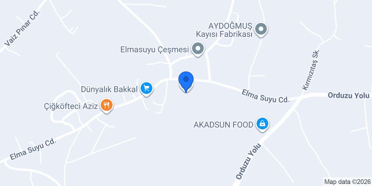 Elmasuyu İlköğretim Okulu konumu