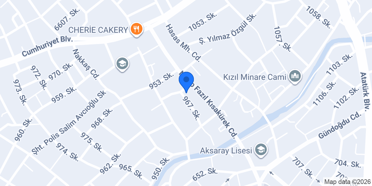 Dinç Kokoreç ve Köfte konumu
