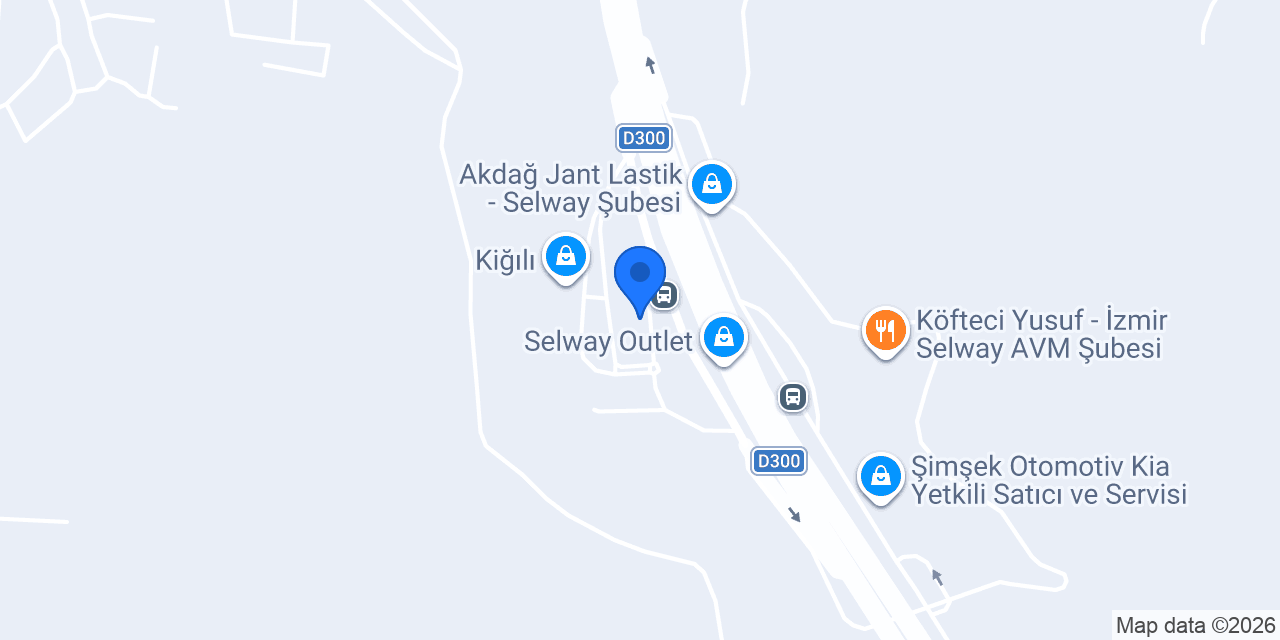 Hotiç Selway AVM konumu